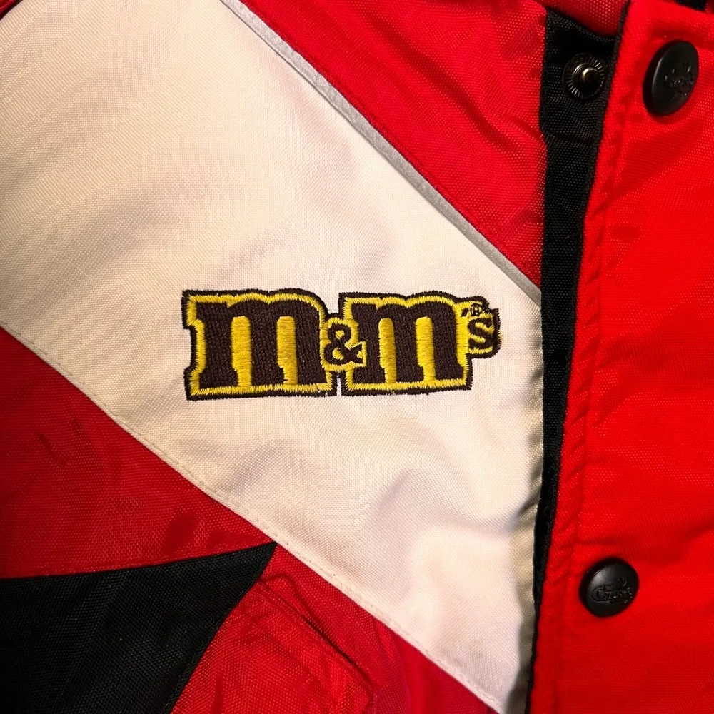 Red M&M Racing Jacket for Kids - Picture 8 of 13